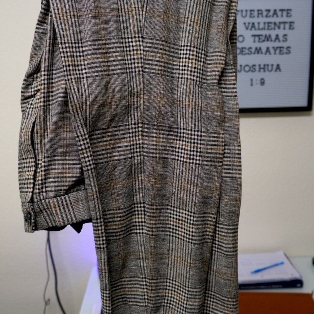 Plaid Dress Pants
